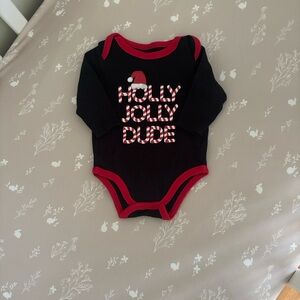 Christmas baby bodysuit